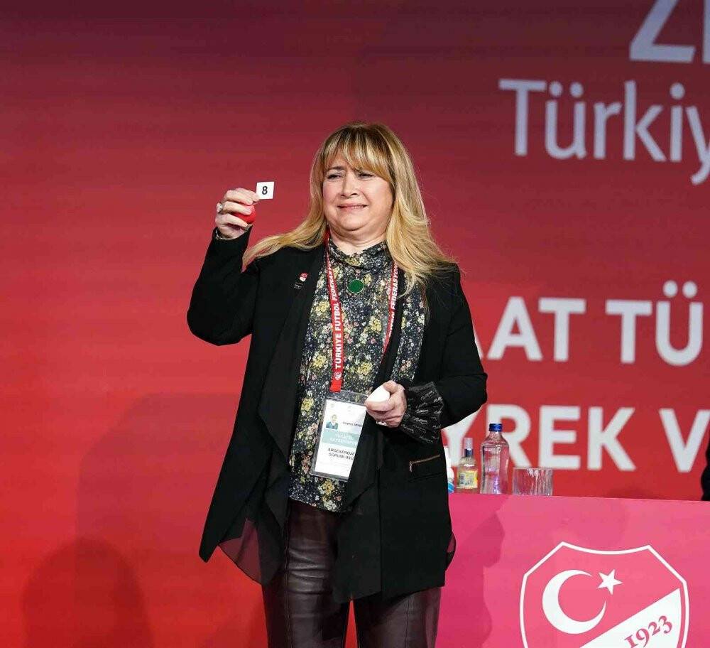 Ziraat Türkiye Kupası’nda çeyrek ve yarı final kura çekimi yapıldı