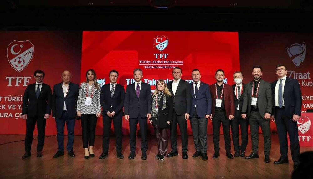 Ziraat Türkiye Kupası’nda çeyrek ve yarı final kura çekimi yapıldı