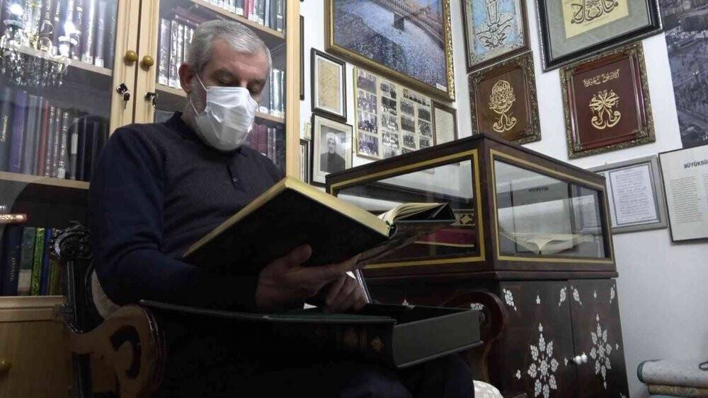 Cumhurbaşkanı Erdoğan’ın da cenazesine katıldığı hafızın eserleri ailesi tarafından korunuyor