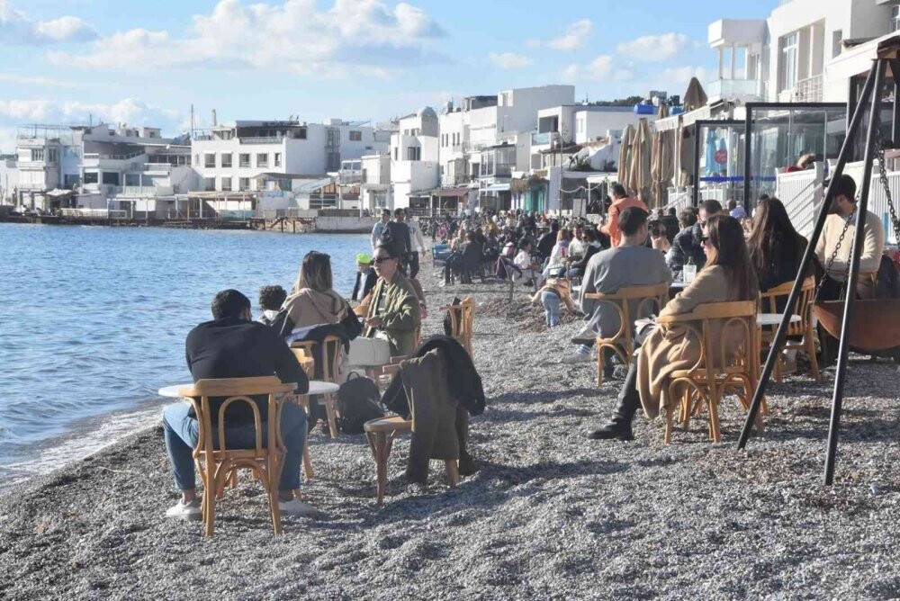 Güzel havanın tadını çıkardılar