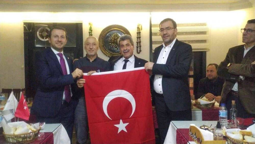 Kıdemli atletler yemekte buluştu