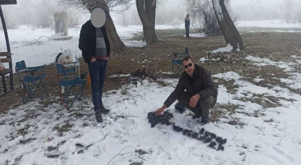 Konya’da milli parkta avlanmaya 80 bin lira ceza