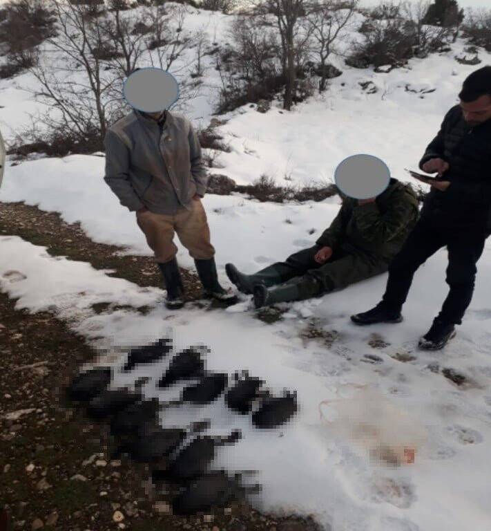 Konya’da milli parkta avlanmaya 80 bin lira ceza