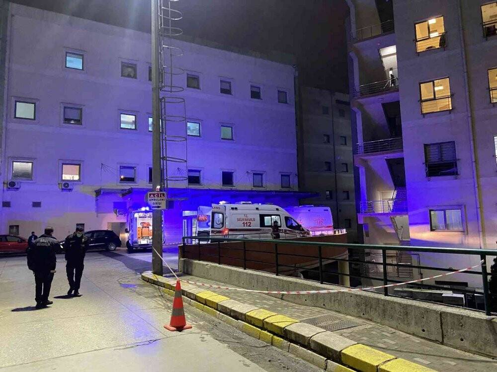 Hastane bahçesinde husumetlisini yaralayan şüpheli yakalandı