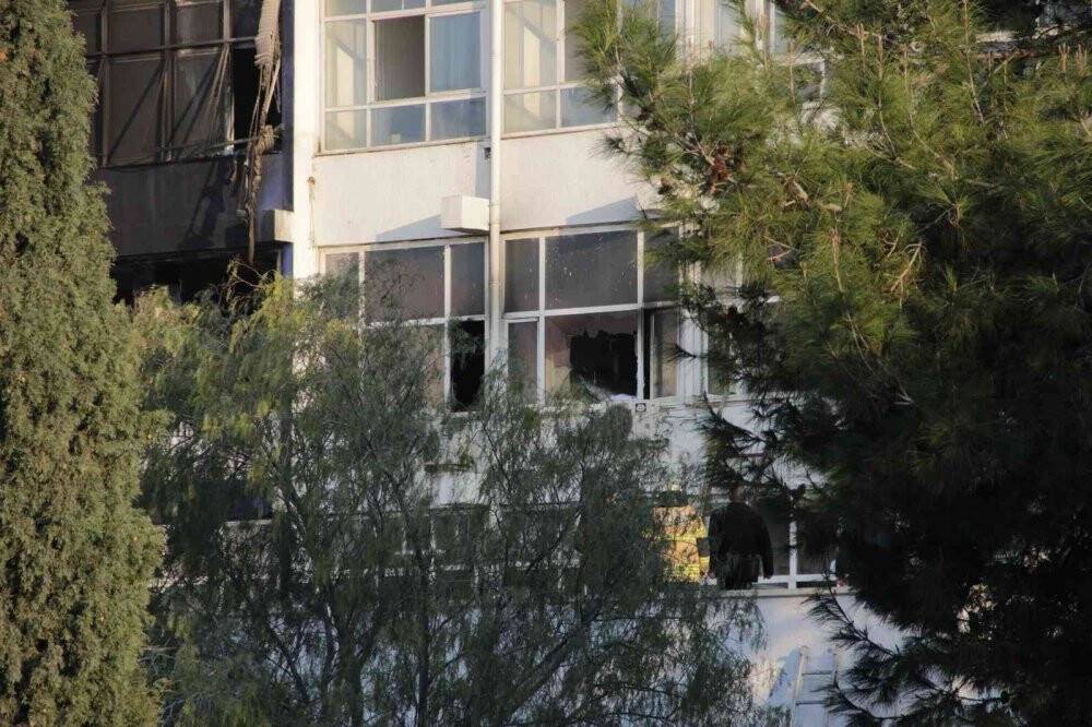 Hastanede korkutan yangın