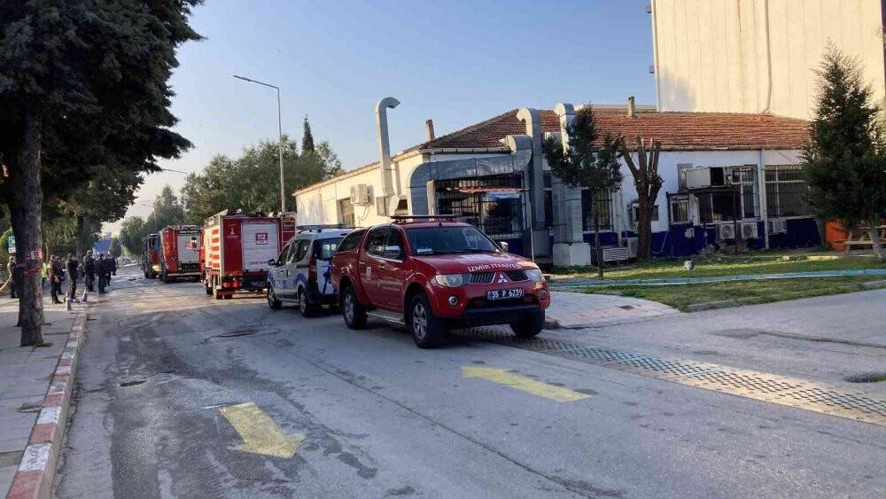 Hastanede korkutan yangın