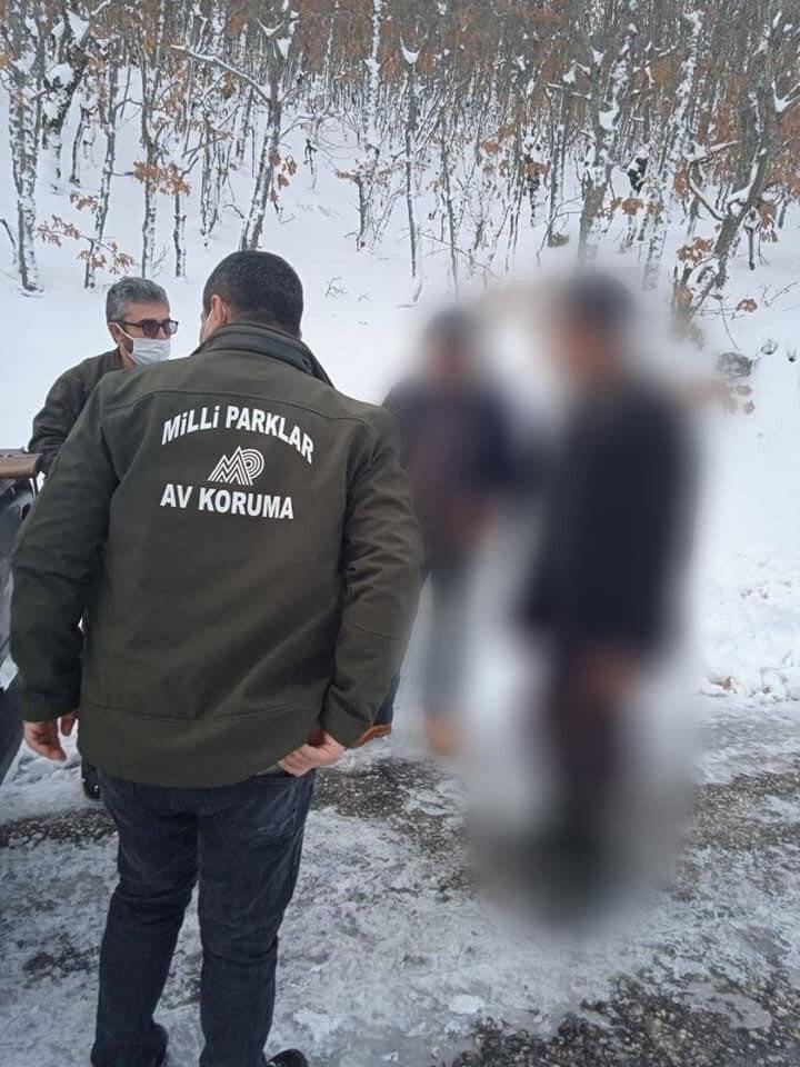 Kaçak avlananlar cezadan kaçamadı