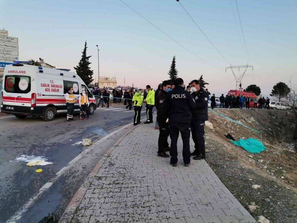 Kahramanmaraş’ta feci kaza: 1 ölü, 1 yaralı