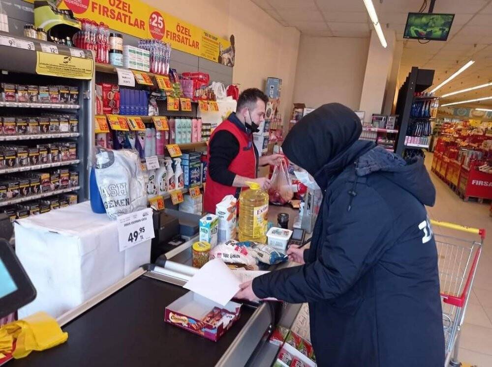 Kepsut’ta marketlere KDV denetimi