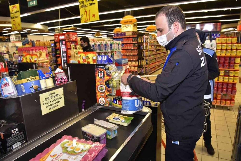 Selçuklu’da zabıta ekiplerinden fiyat denetimi