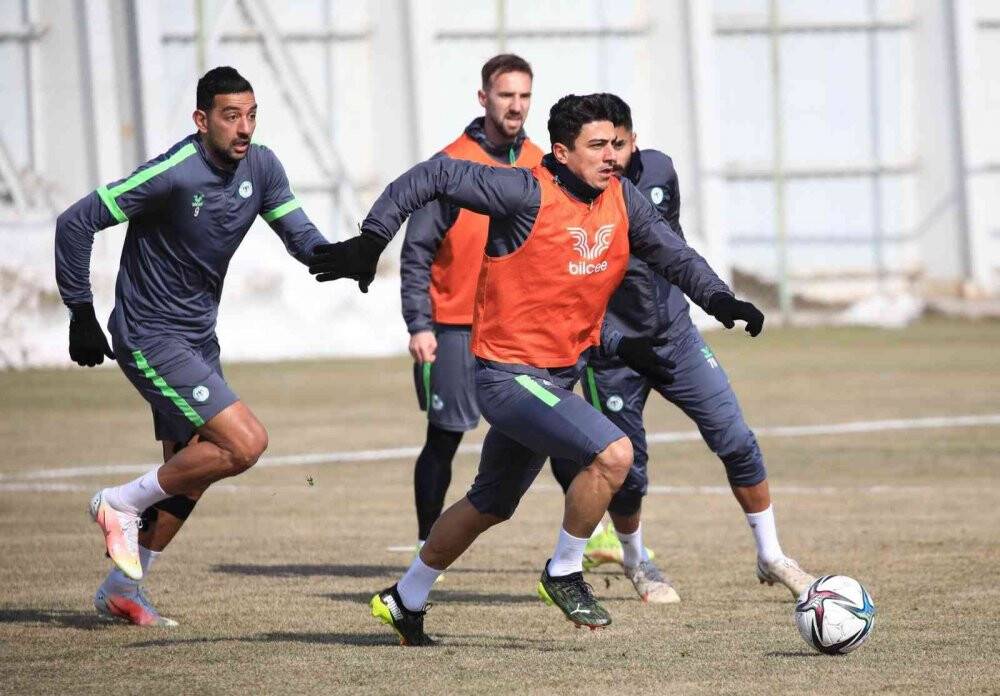 Konyaspor, Kasımpaşa maçı hazırlıklarına devam ediyor
