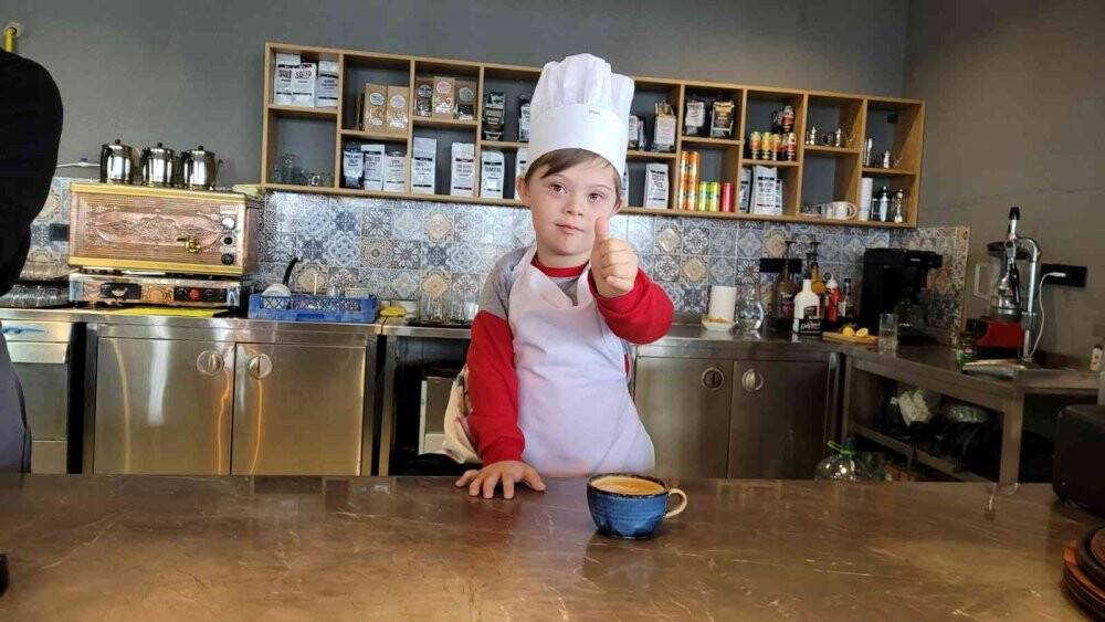 Minik aşçılar işbaşında