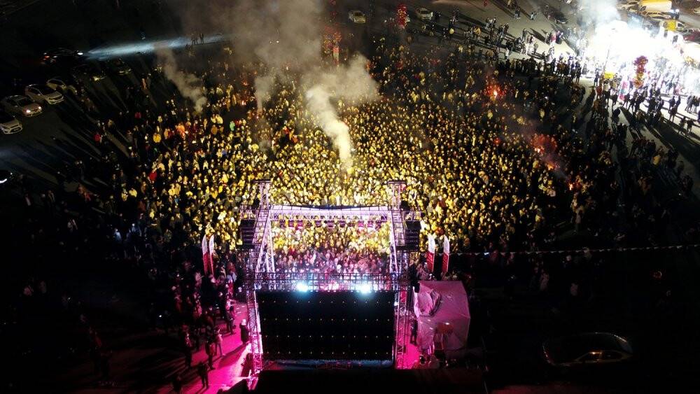 Selçuklu’da gençler kış etkinliğinde buluştu