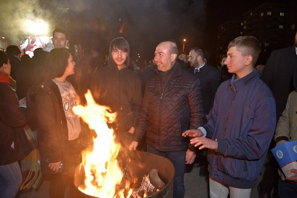 Selçuklu’da gençler kış etkinliğinde buluştu