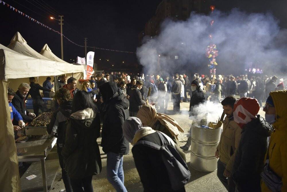 Selçuklu’da gençler kış etkinliğinde buluştu