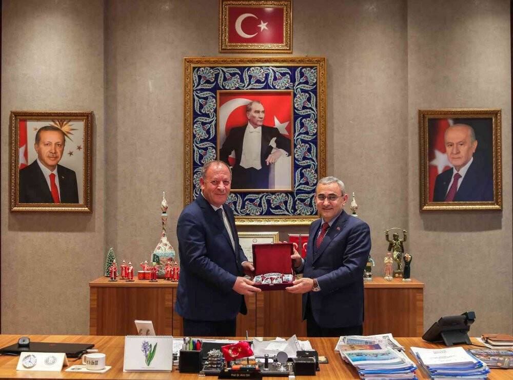 Ereğli ve Emirgazi’nin belediye başkanları Kütahya’da