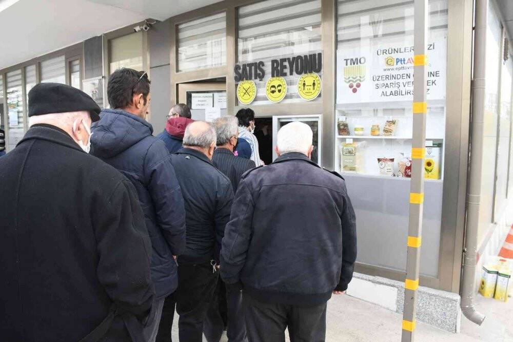 TMO’nun indirimli ürünlerine büyük ilgi