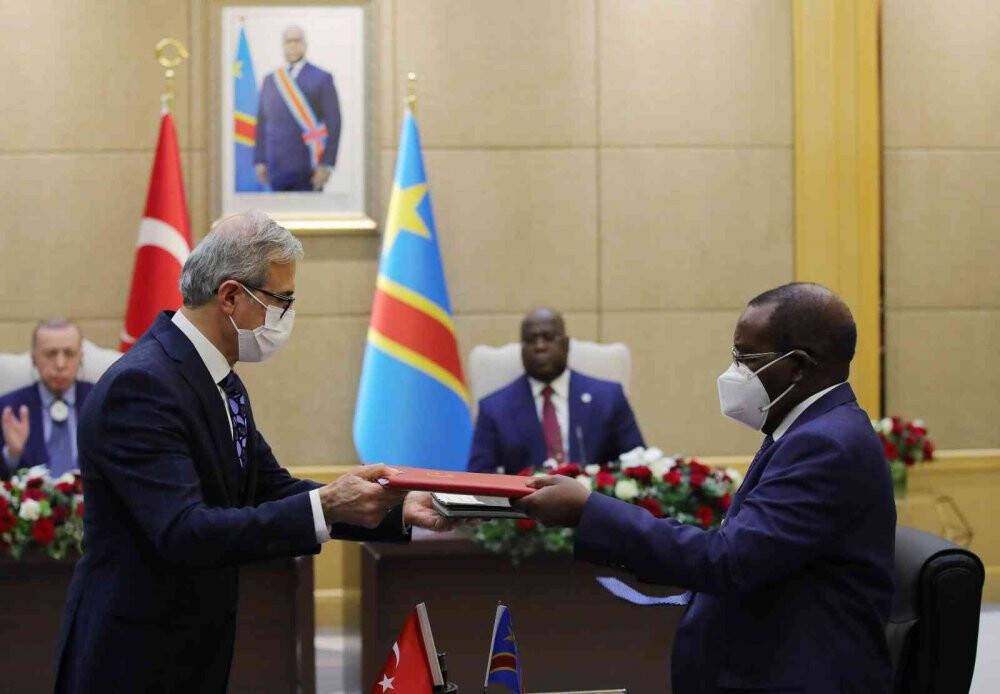 Türkiye ve Demokratik Kongo Cumhuriyeti arasında 7 anlaşma