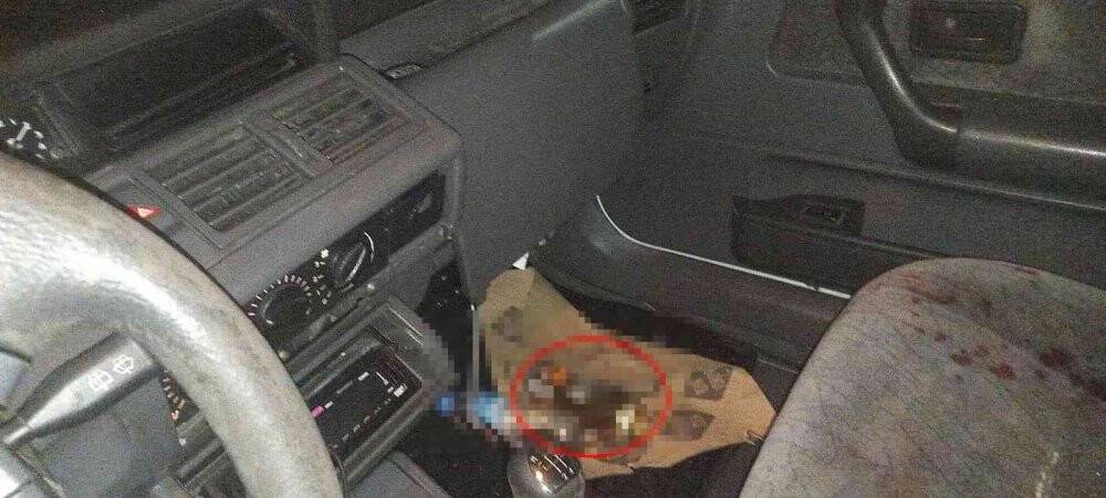 Hurdaya dönen araçtan içki şişesi çıktı, sürücü kayıplara karıştı