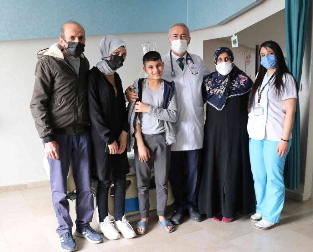 Masada kalırsın  denilen 12 yaşındaki çocuk  sağlığına kavuştu