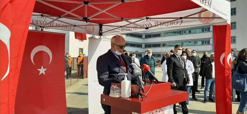 Onkoloji tanı ve tedavi merkezinin temeli törenle atıldı