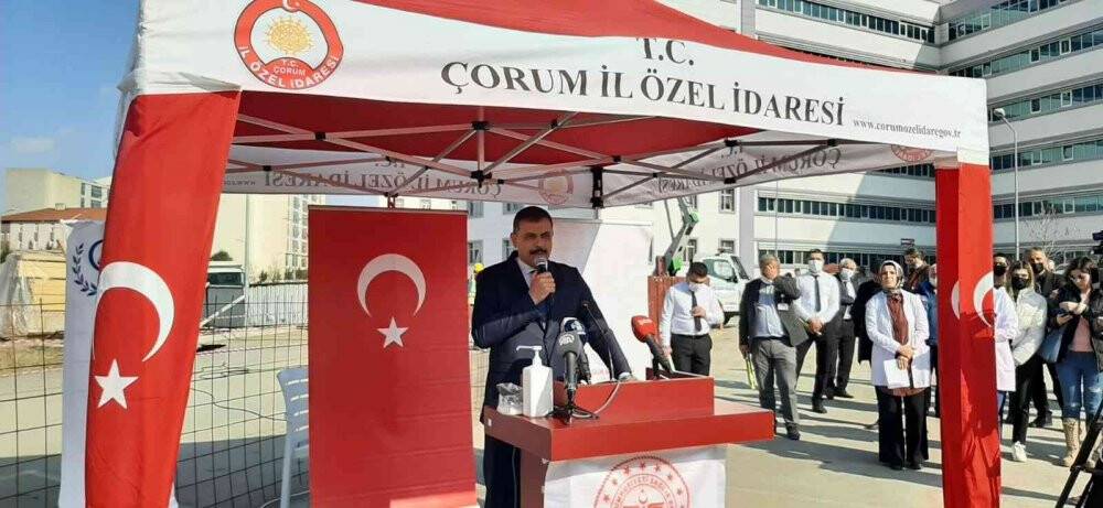 Onkoloji tanı ve tedavi merkezinin temeli törenle atıldı
