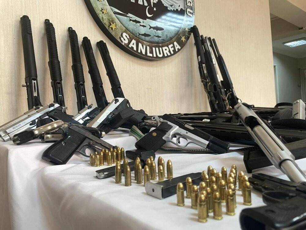 Şanlıurfa’da 2 bin 420 silah ele geçirildi