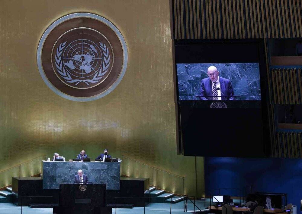 Rusya BM Daimi Temsilcisi Nebenzya: “Batı, Kiev’i kışkırtmaya, cesaretlendirmeye ve silahlandırmaya devam ediyor”