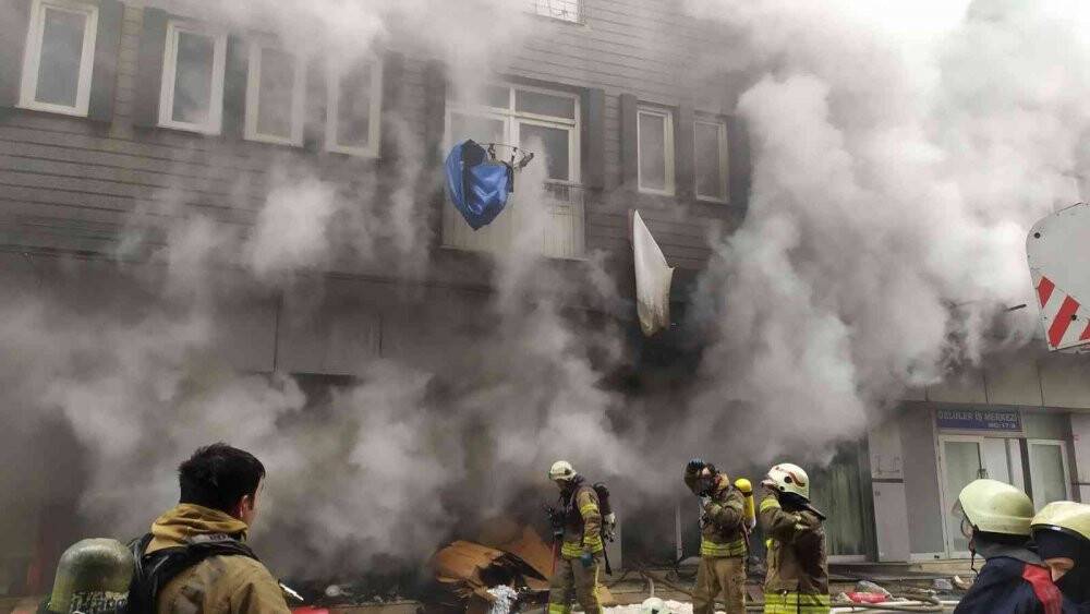 Tekstil atölyesinde yangın çıktı