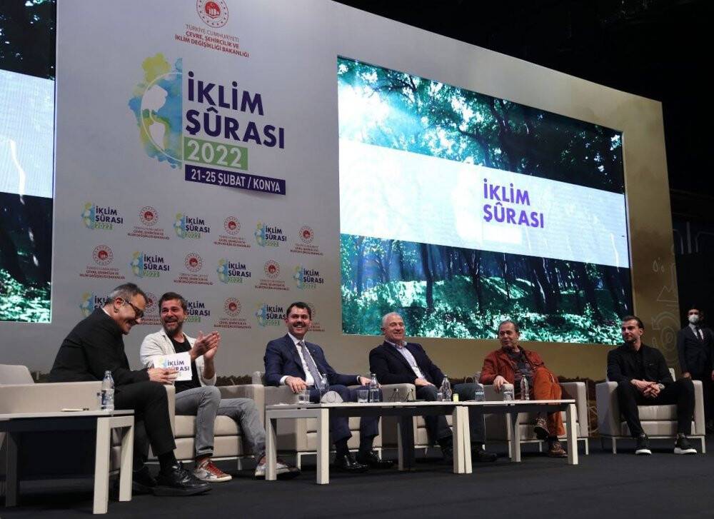 Ünlü isimler, iklim değişikliğine dikkat çekmek için İklim Şurası’nda buluştu