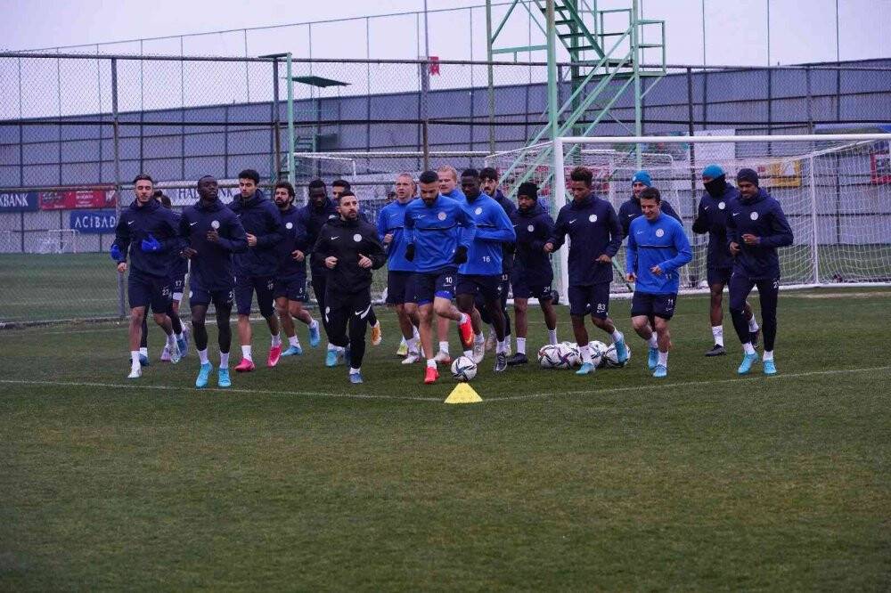 Çaykur Rizespor, Galatasaray maçının hazırlıklarını sürdürdü