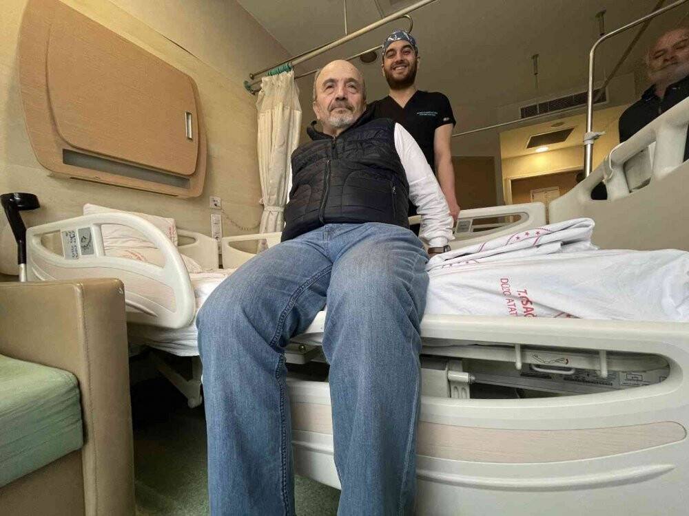 46 yıllık hayali yapılan ameliyatla gerçekleşti