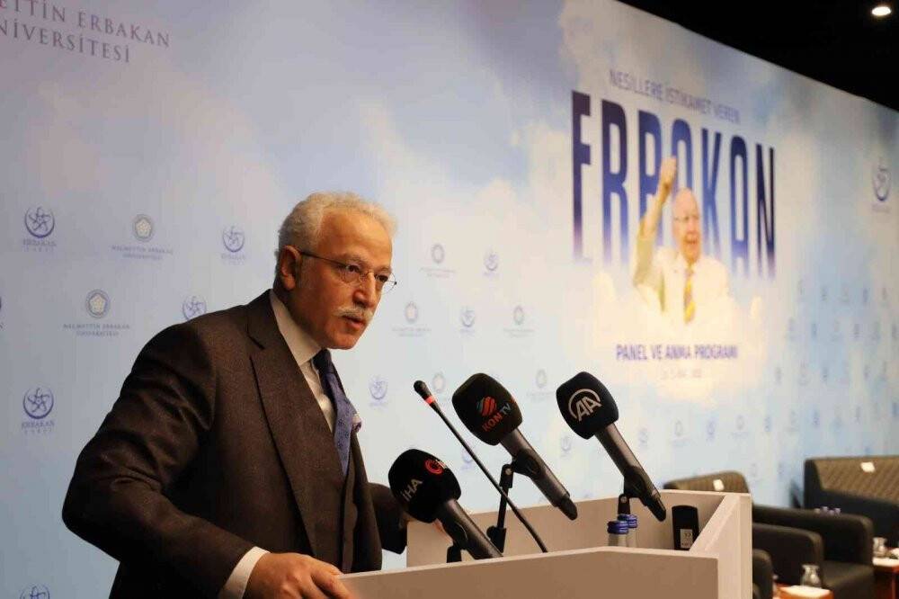 Necmettin Erbakan NEÜ’de anıldı