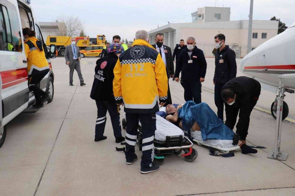 Almanya’da ölüme terk edilen Türk hasta Malatya’ya getirildi