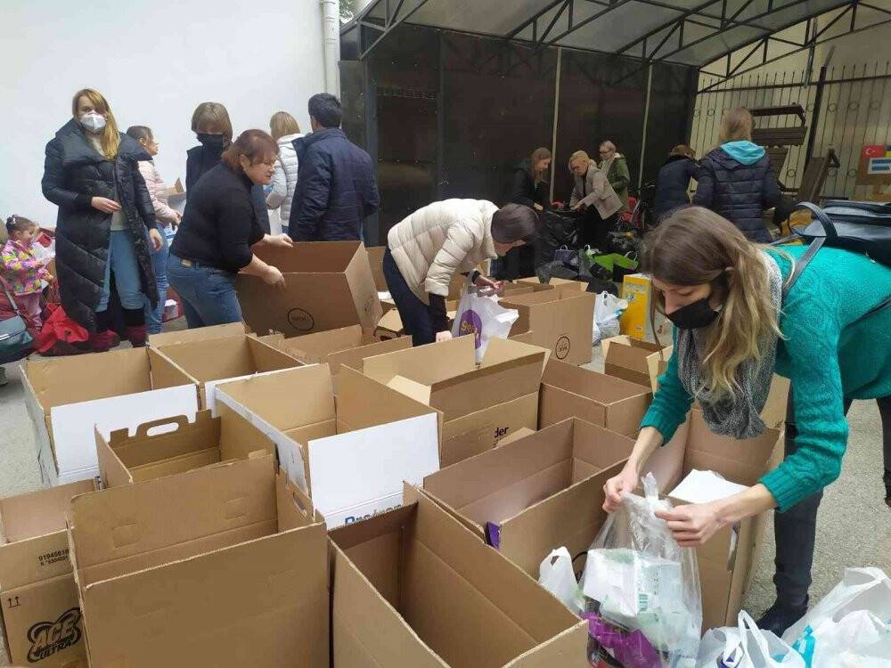 Kumbarasında biriktirdiği parayı Ukrayna’ya yardım için bağışladı