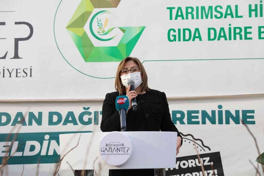 Çiftçiye 15 bin nar ve 10 bin Antep fıstığı fidanı dağıtıldı