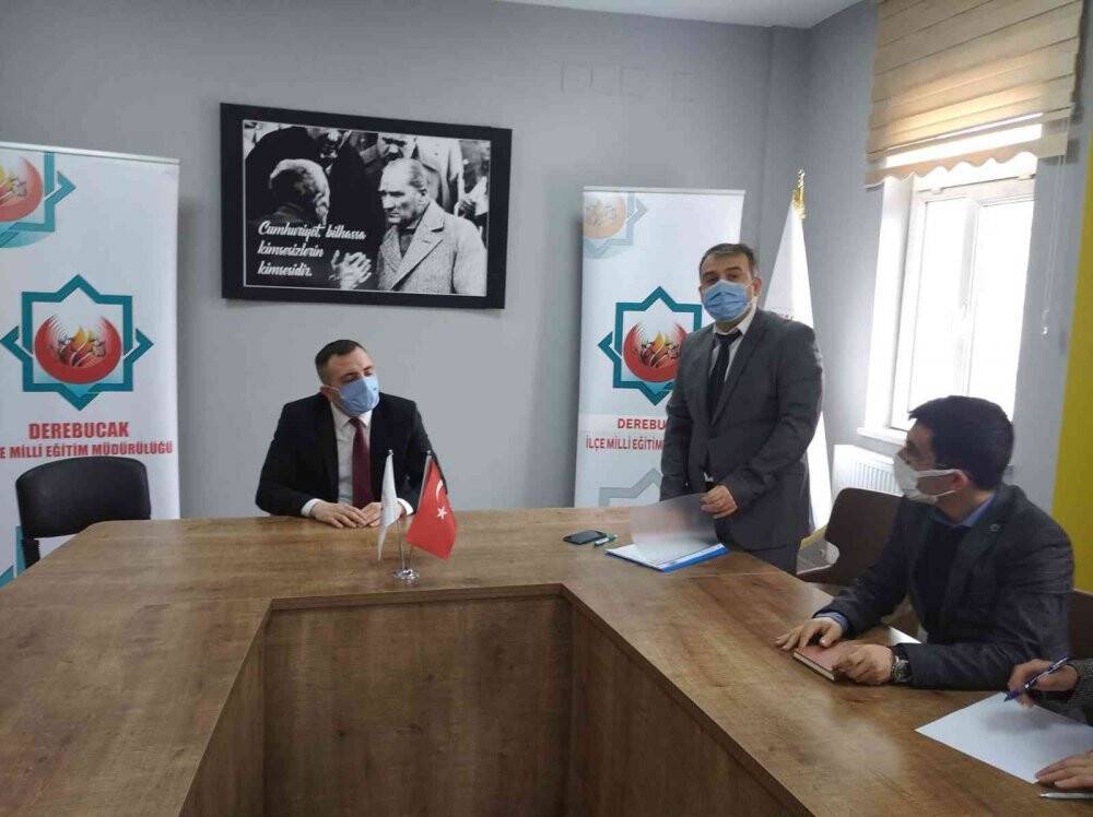 Derebucak’ta eğitim toplantısı gerçekleştirildi