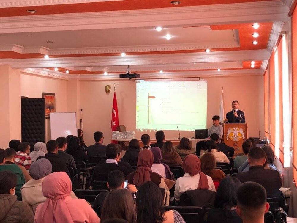 Hadim’de insan hayatında zamanın önemi konulu konferans verildi