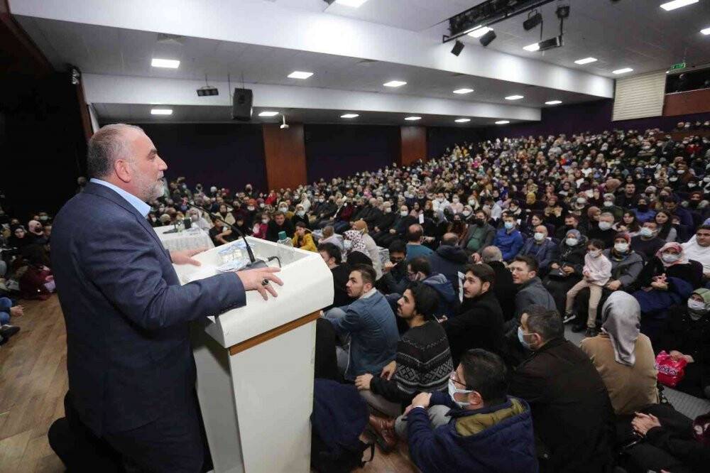 Samsun’da Hayati İnanç’ın konferansına yoğun ilgi