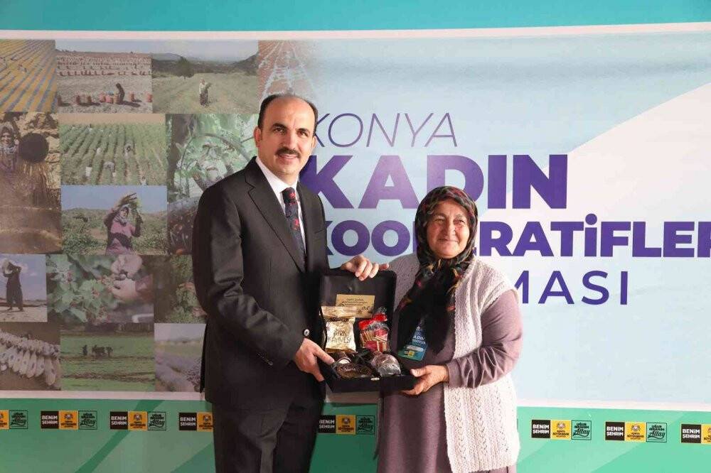 Vali Özkan ve Başkan Altay Kadın Kooperatifleriyle buluştu