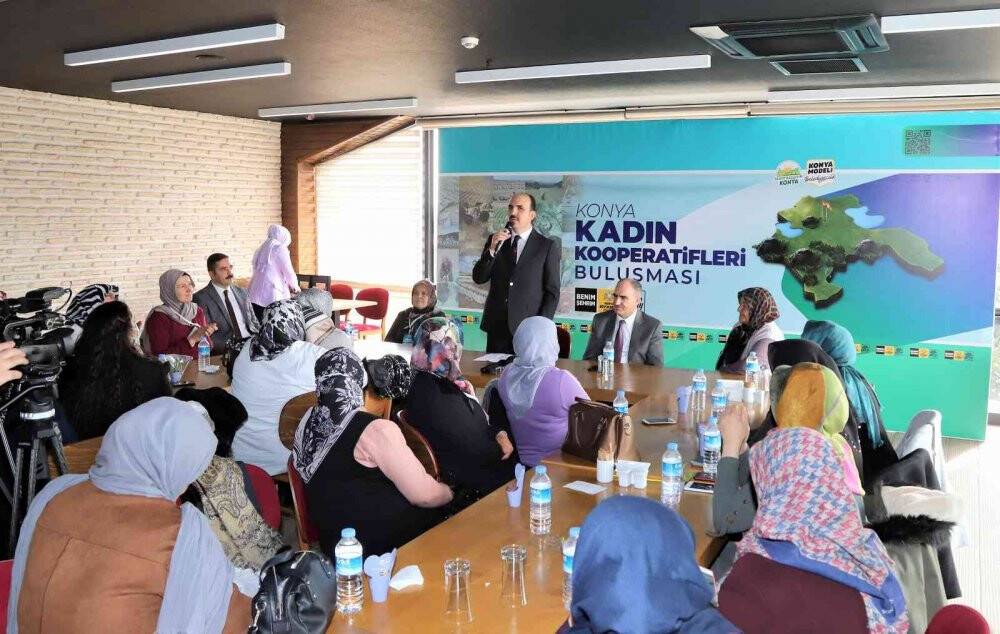 Vali Özkan ve Başkan Altay Kadın Kooperatifleriyle buluştu