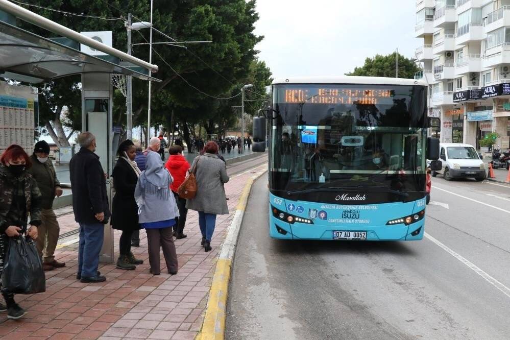 Antalya’da toplu taşımaya yüzde 28 zam