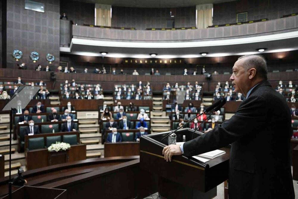 Cumhurbaşkanı Erdoğan, TBMM'de "İnşirah Suresi"ni okudu