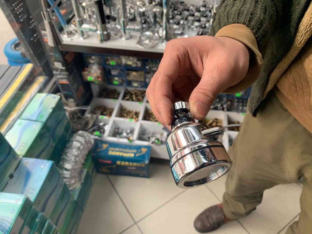 Bu aparatlar sayesinde yüzde 50 su tasarrufu sağlanıyor