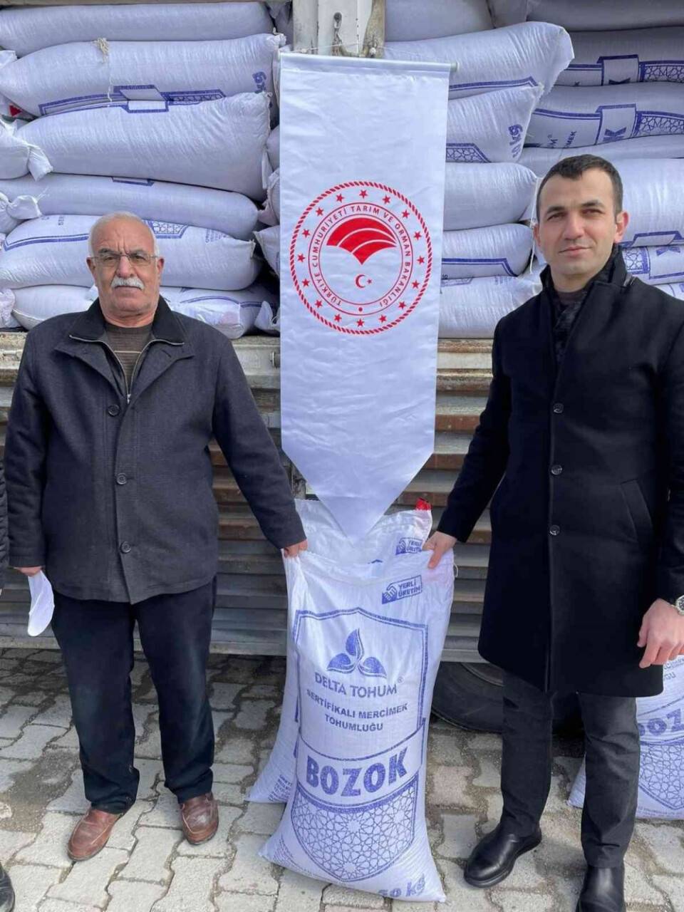 Konya’da çiftçiye tohum desteği