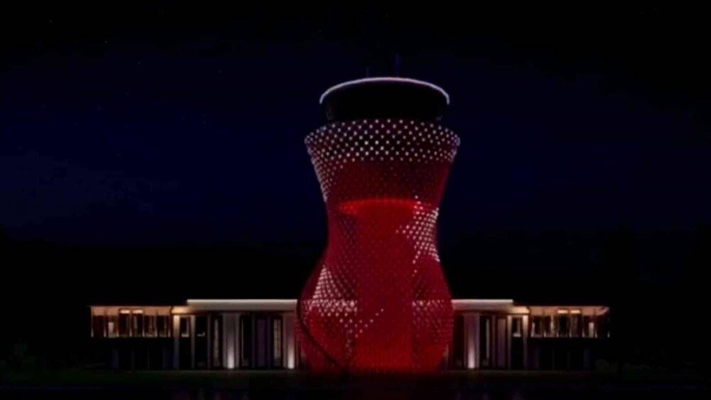 Rizelileri heyecanlandıran havalimanı animasyonu