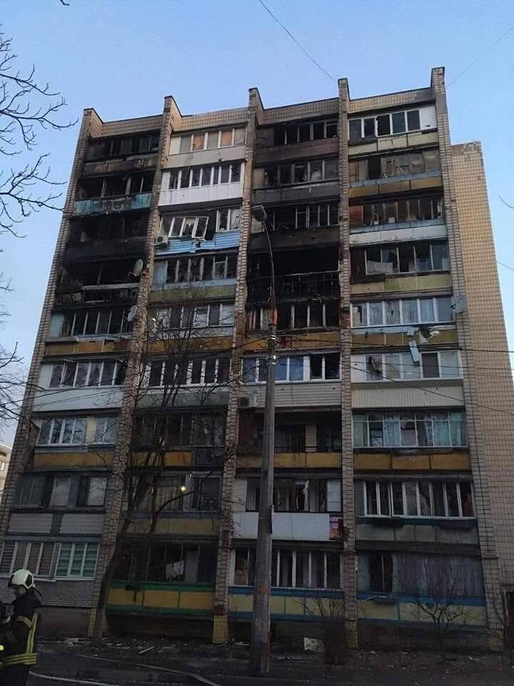 Kiev’de 3 farklı sivil yerleşim alanı vuruldu: 2 ölü