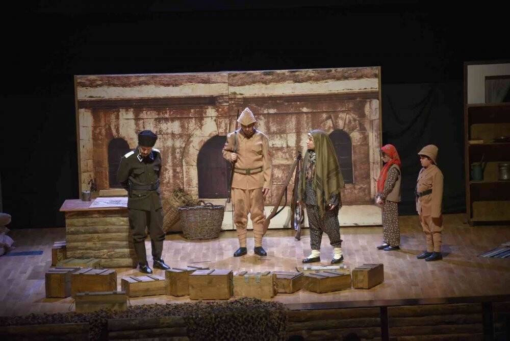 Selçuklu Sanat Akademisinde eğitim alan din görevlileri Çanakkale tiyatrosunda sahne aldı