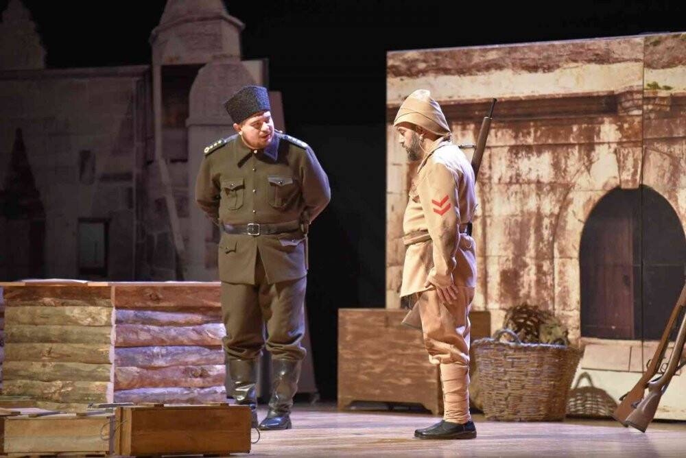 Selçuklu Sanat Akademisinde eğitim alan din görevlileri Çanakkale tiyatrosunda sahne aldı