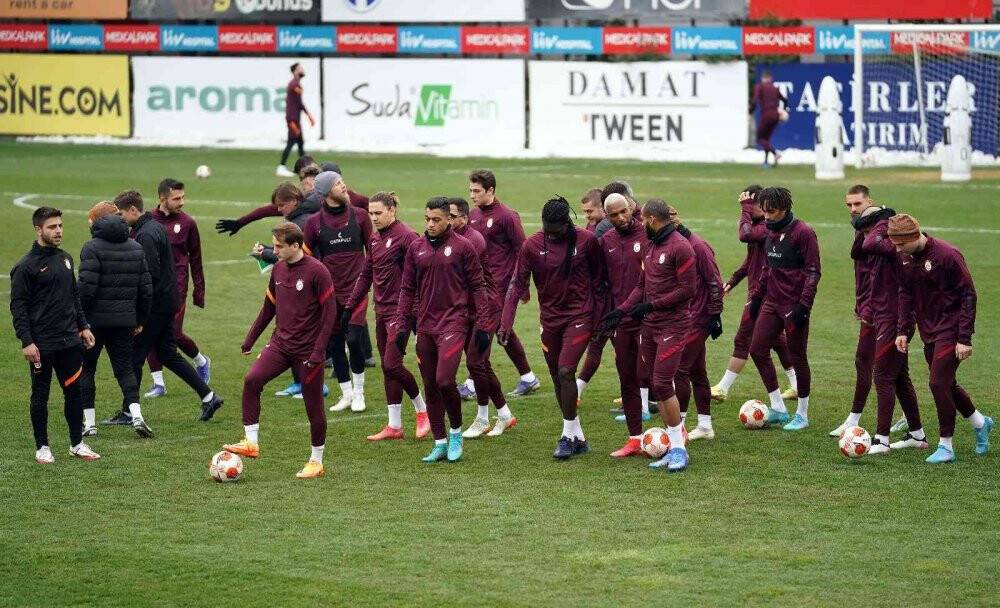 Galatasaray, Barcelona maçı hazırlıklarını tamamladı